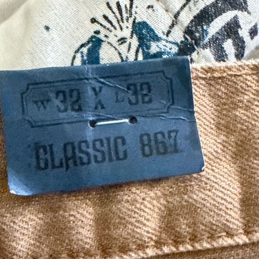 NWT Polo Ralph Lauren Classic Fit Baxter Tan 867 Jeans Size 32x32 - Picture 15 of 16